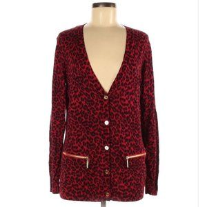 Michael Kors Leopard print cardigan